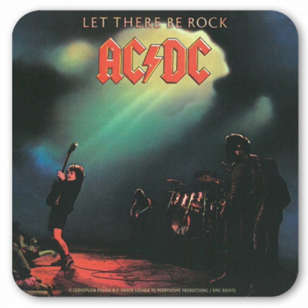 Untersetzer AC/DC - let there be rock